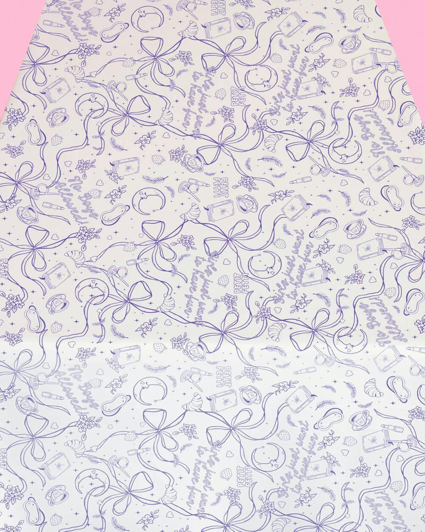 Sweet Dreams Tablecloth - paper coloring tablecloth