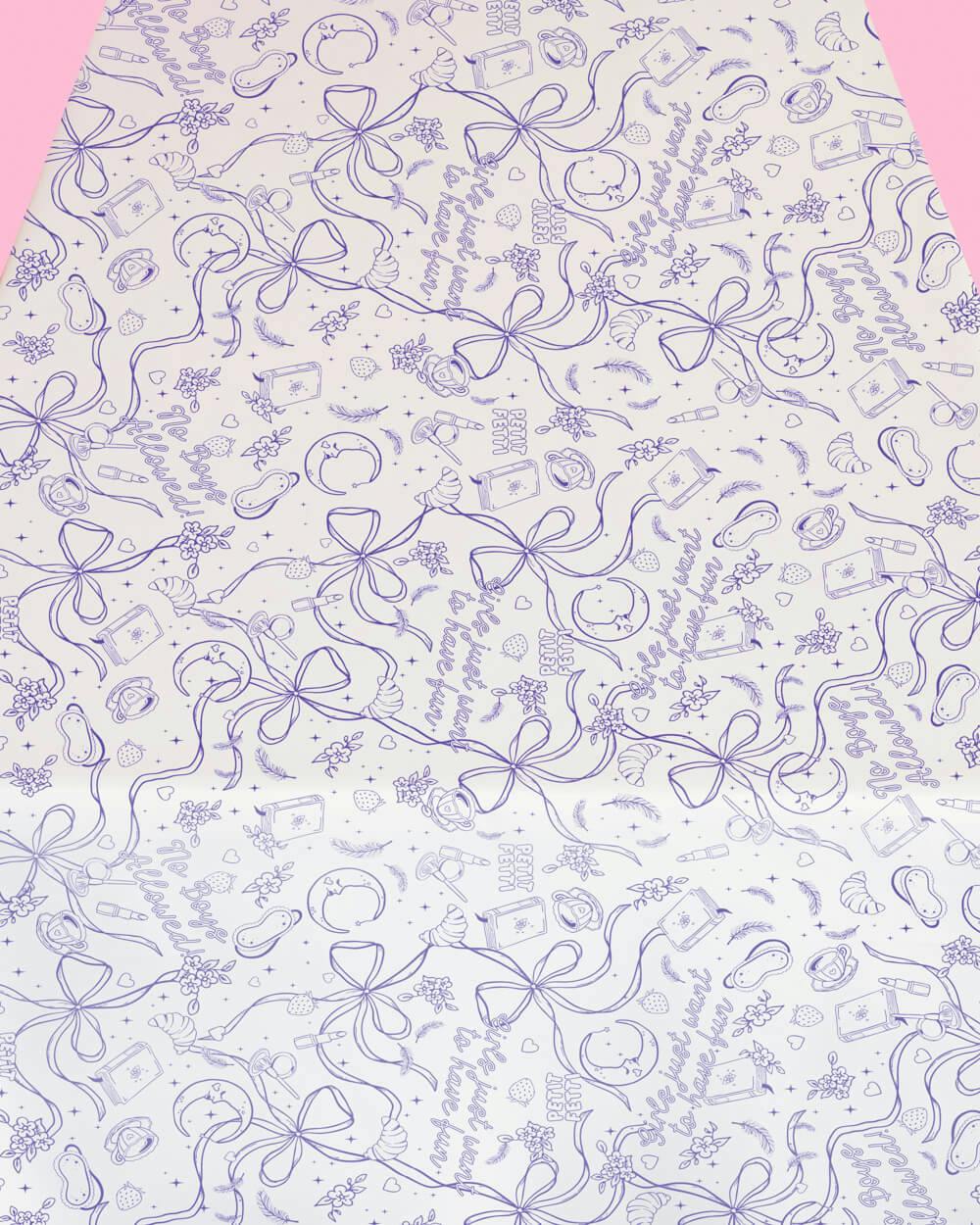 Sweet Dreams Tablecloth - paper coloring tablecloth