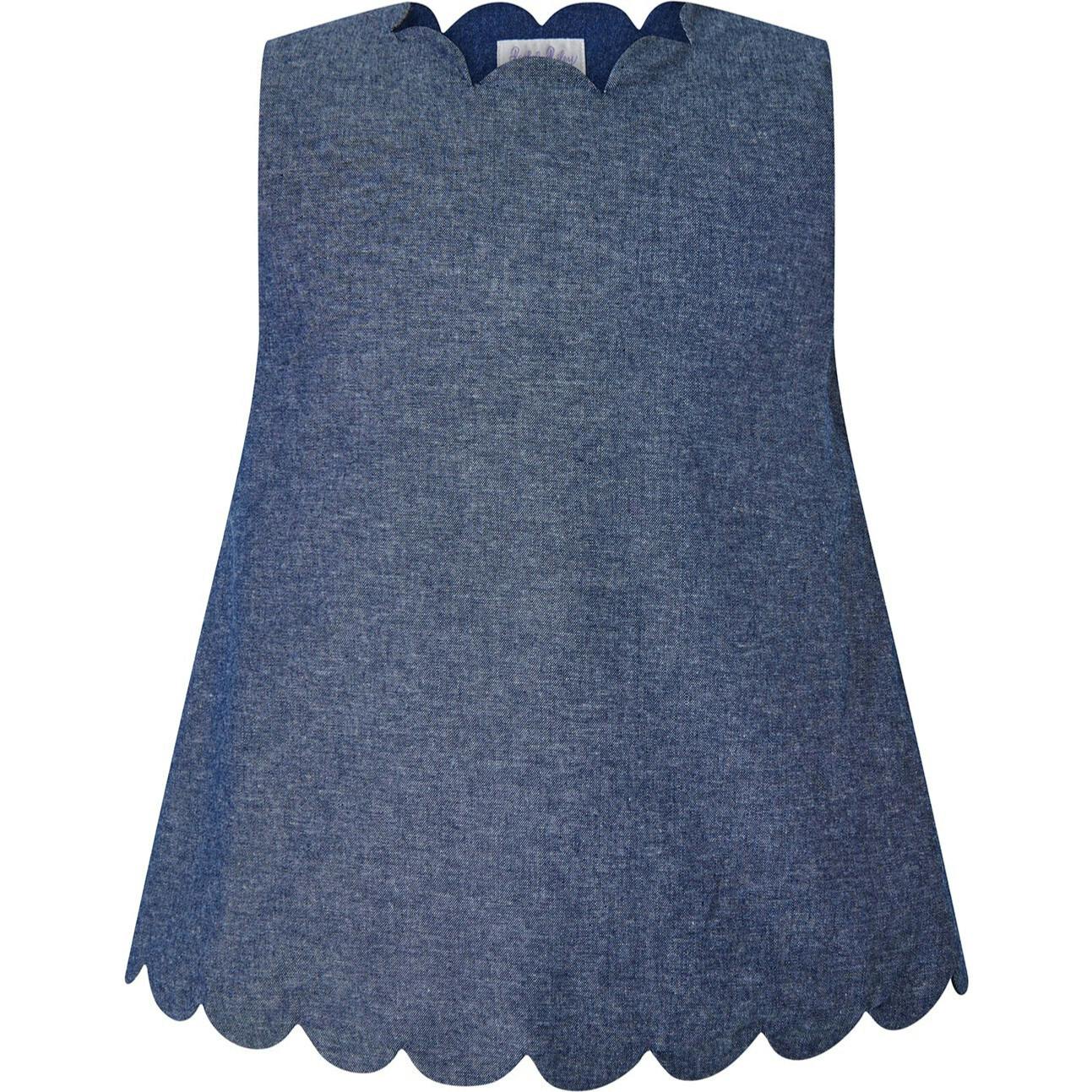Chambray Scalloped Set