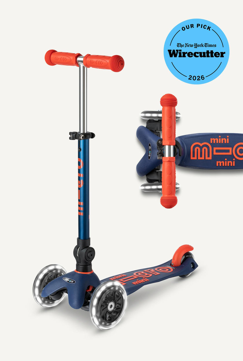 Micro Mini Foldable LED Scooter