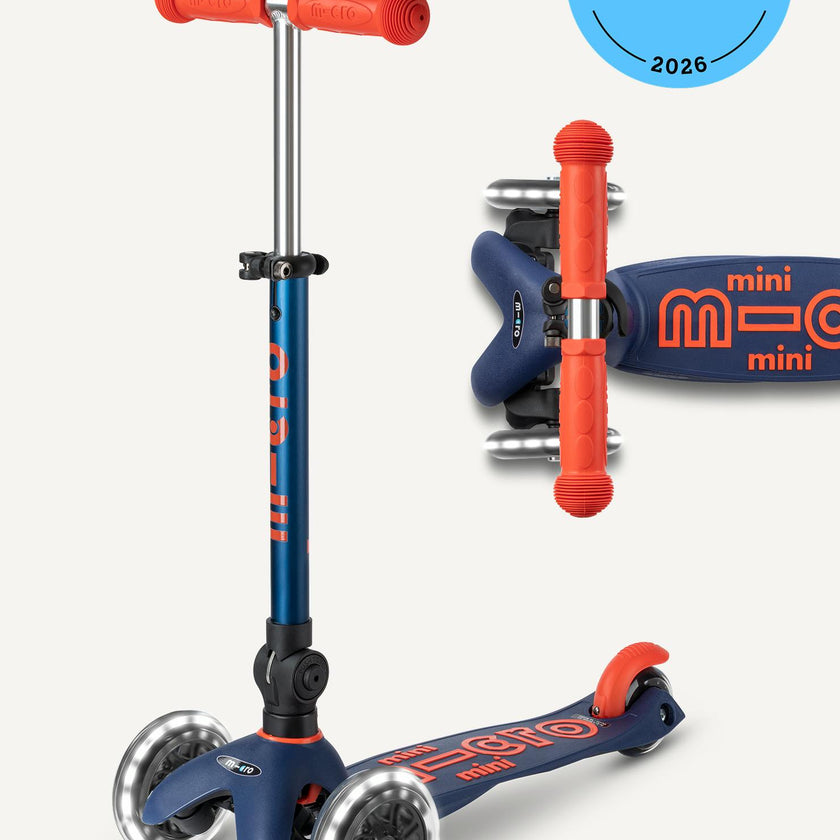 Micro Mini Foldable LED Scooter