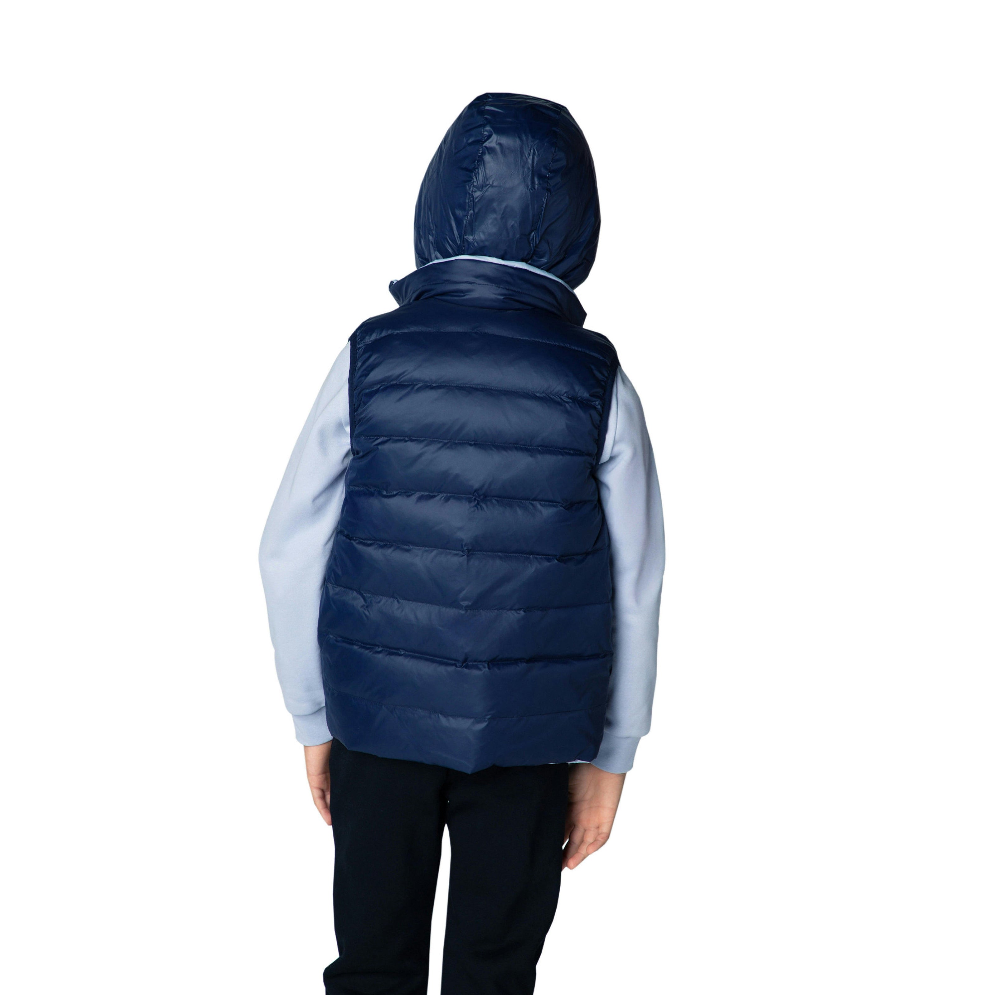 Pale Blue Reversible Vest