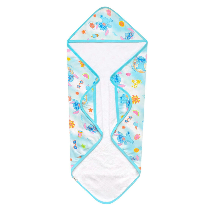 Premium Baby Knit Hooded Towel - Disney Stitch Dreamsicles