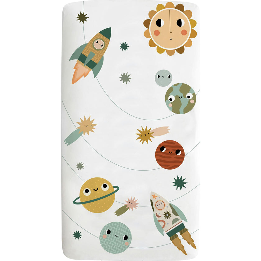 Space Explorer Standard Crib Sheet