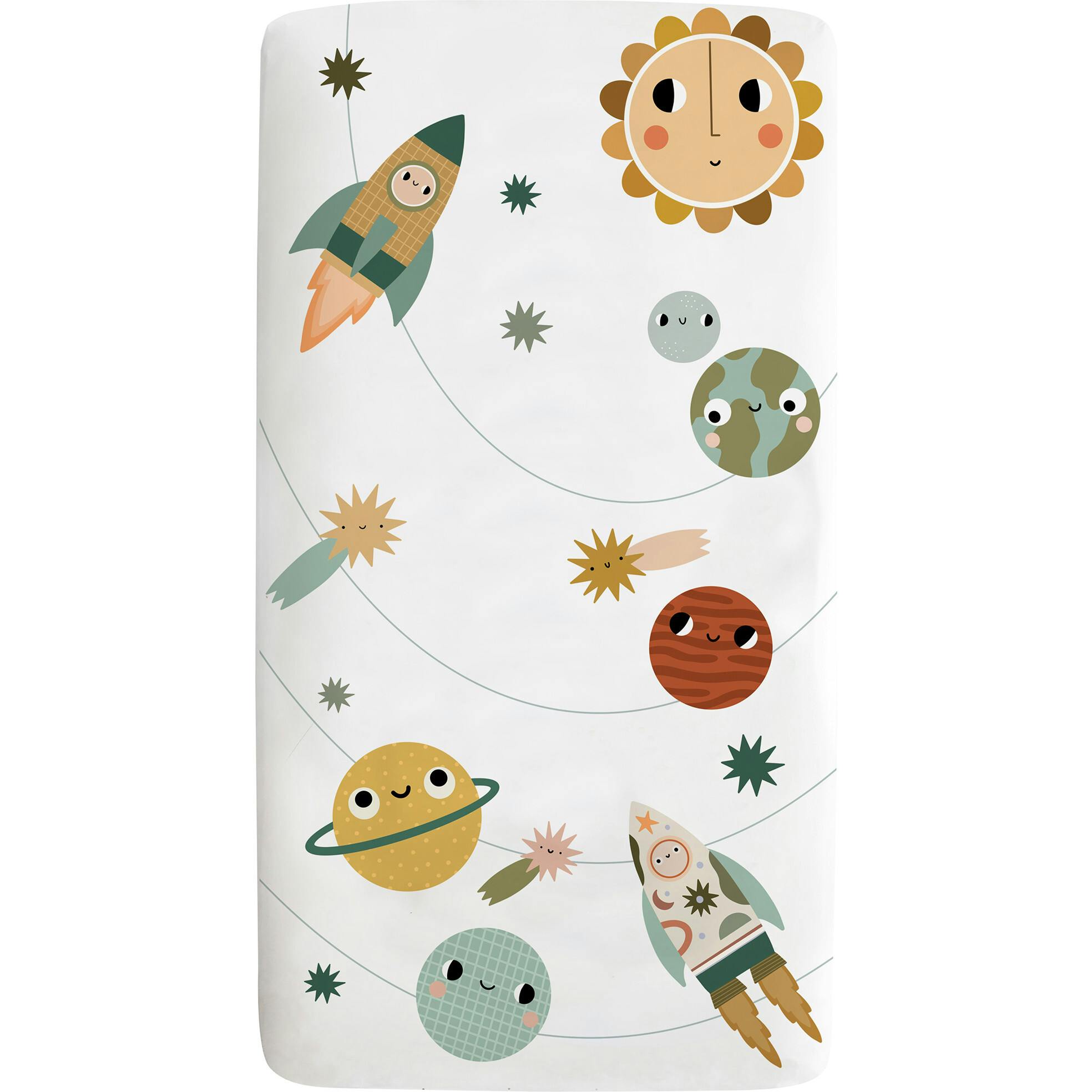 Space Explorer Standard Crib Sheet