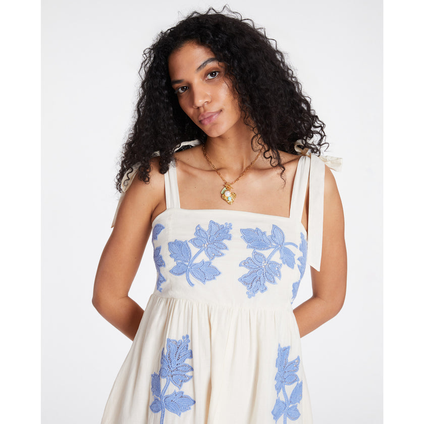 Women's Amina Dress, Cream