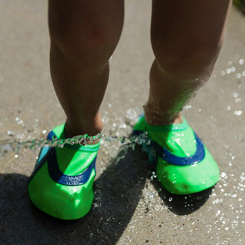 Scuba Green Spandex Aqua Shoe