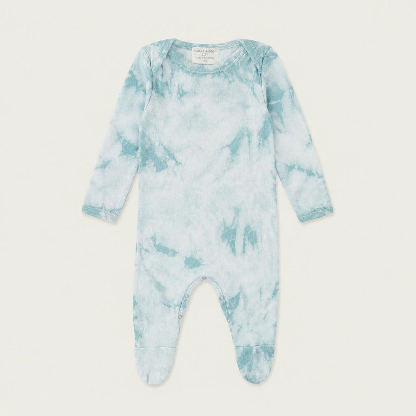 Crystal Rib Footie Pajama