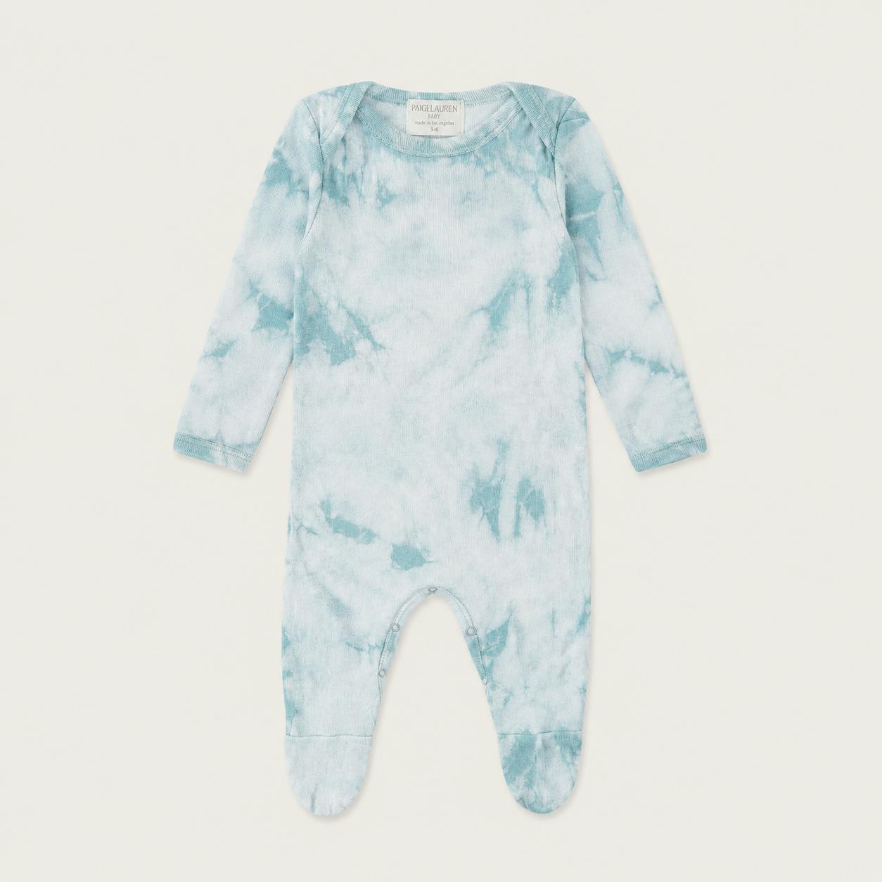 Crystal Rib Footie Pajama