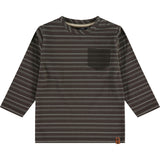 Long Sleeve Striped Pocket Shirt