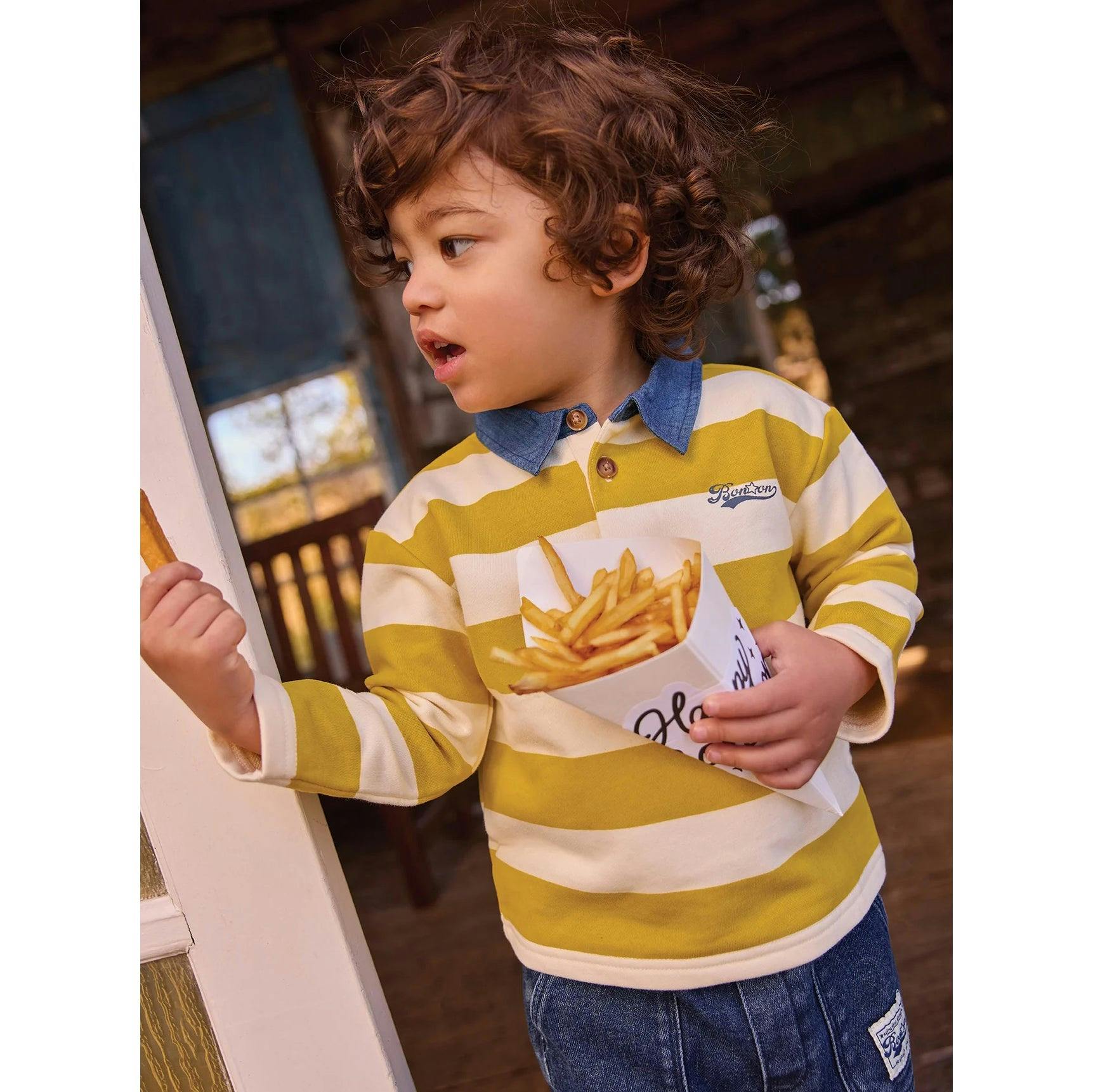 BONTON Pesto Baby Polo - French Fries