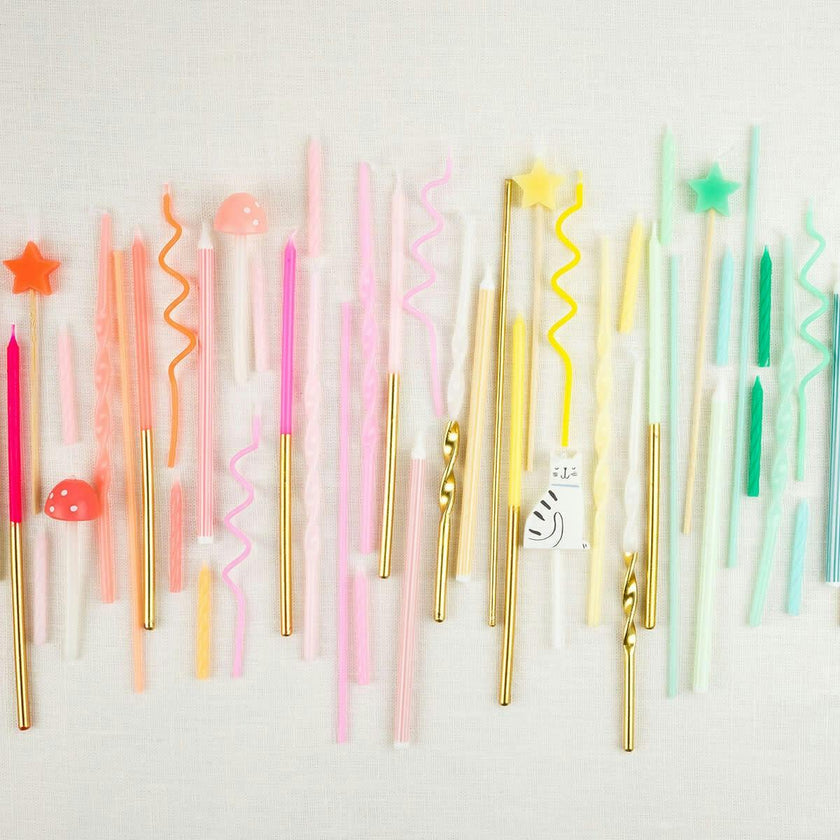 Super Skinny Mixed Candles