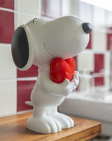 Snoopy HEART White with Red Heart Original 11in