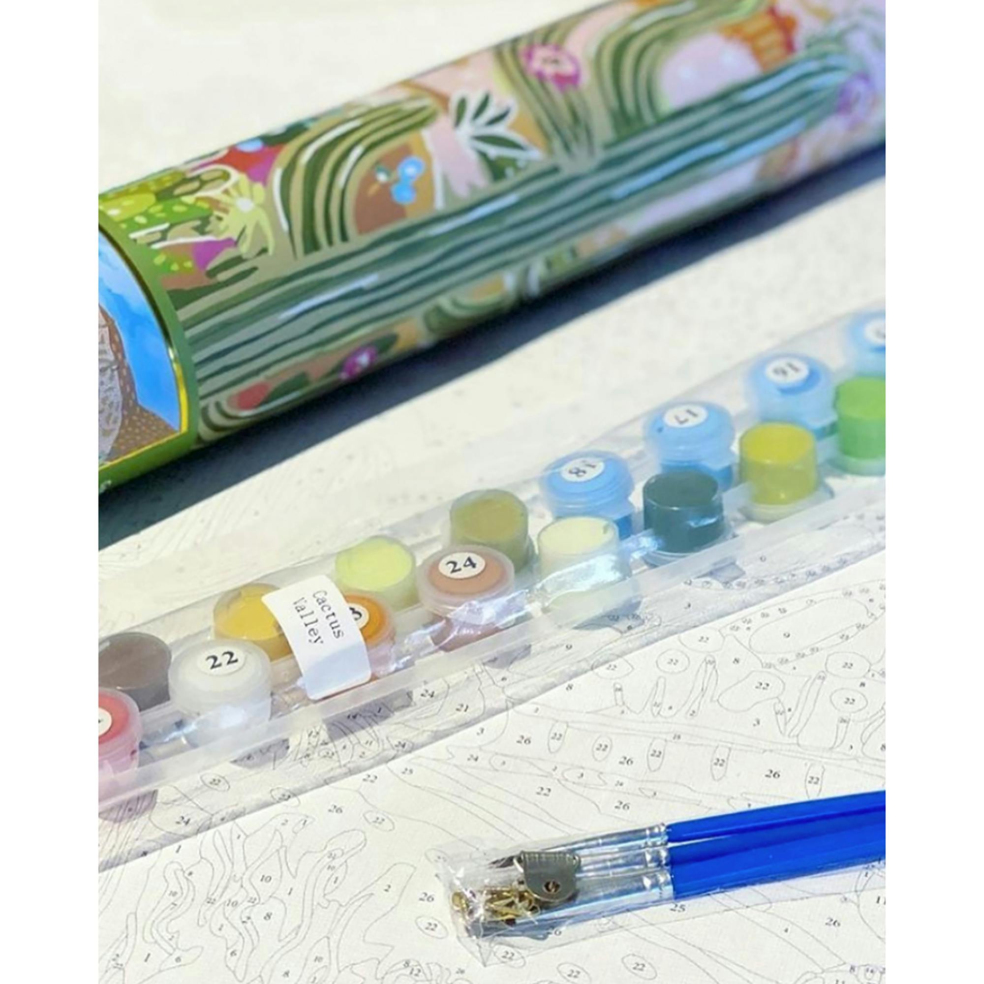 JOS: Paint By Numbers - Cactus Valley