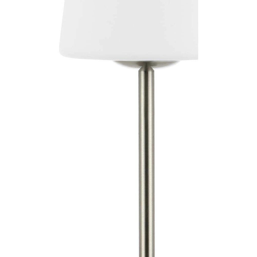 Carson 12.75" Modern Minimalist Iron Rechargeable Integrated LED Table Lamp