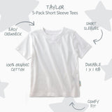 TAYLOR 5-Pack Short Sleeve T-Shirts
