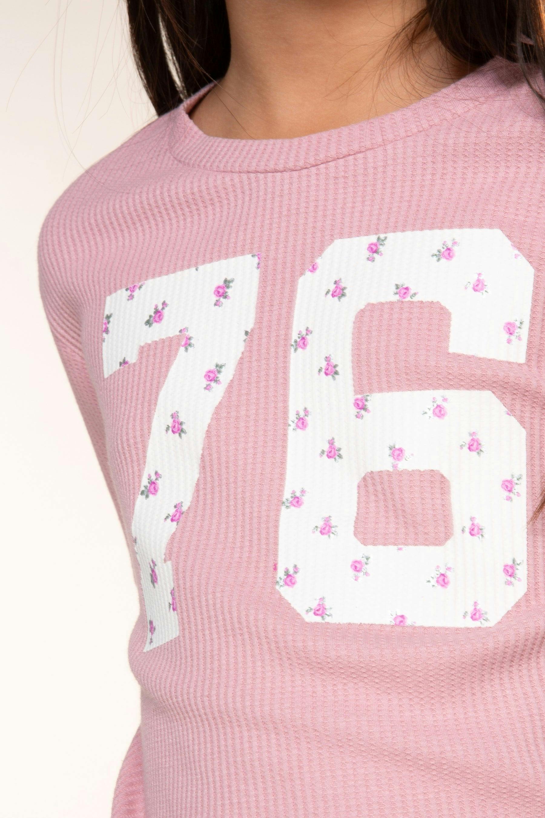 Waffle Long Sleeve Easy Tee