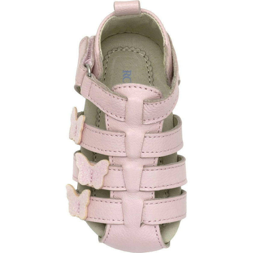 Mariposa Lt Pink Leather Sandal