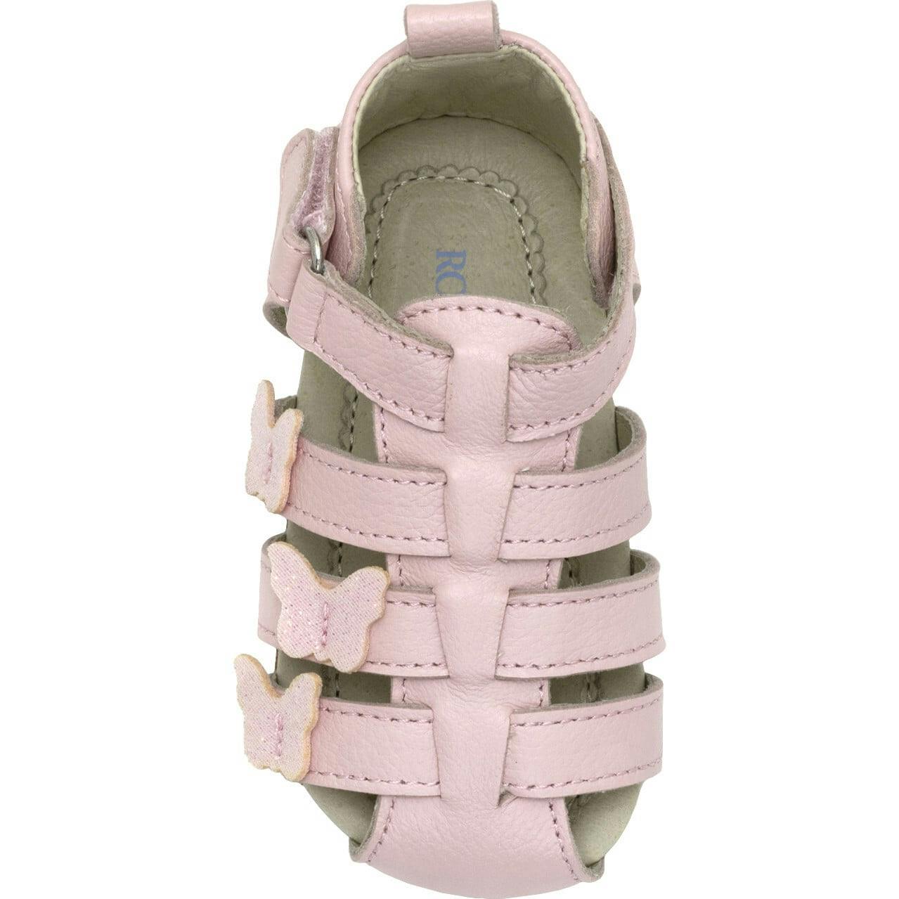 Mariposa Lt Pink Leather Sandal