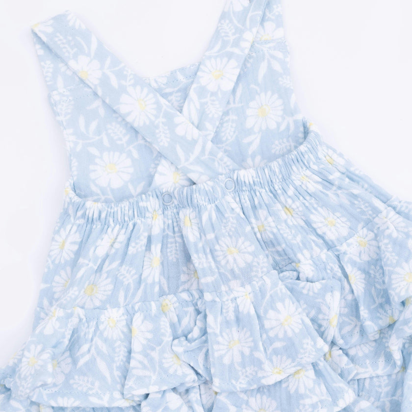 Western Daisies - Ruffle Sunsuit