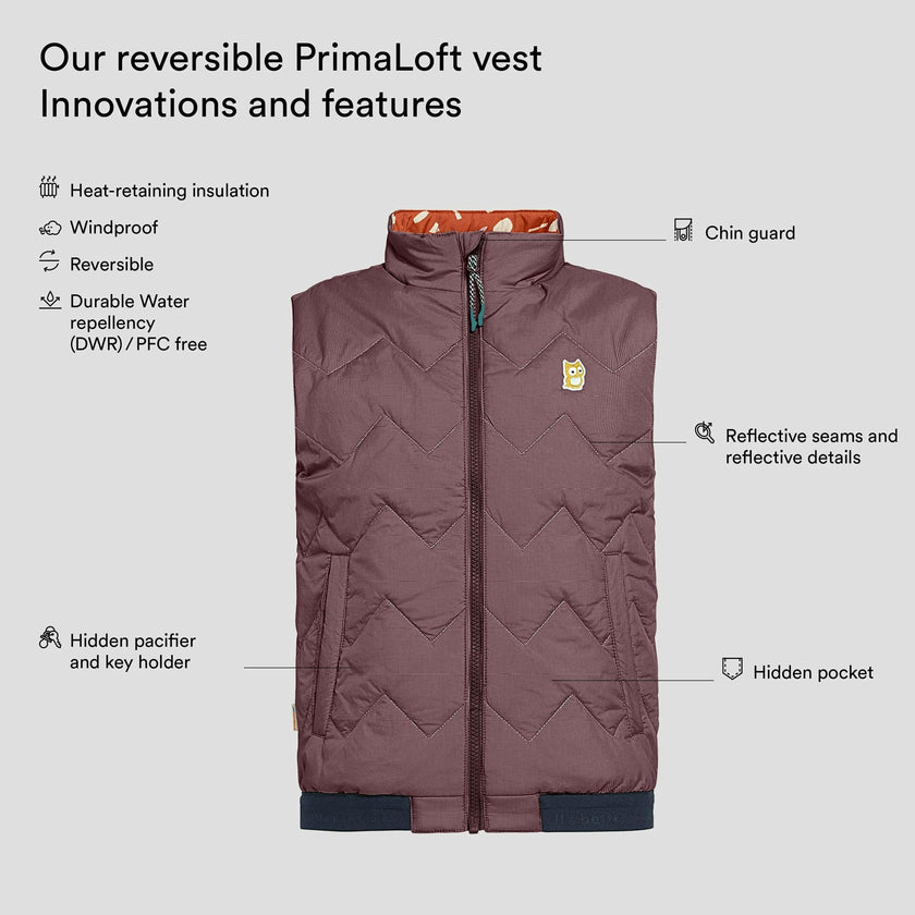 Icon reversible PrimaLoft vest "Underground"