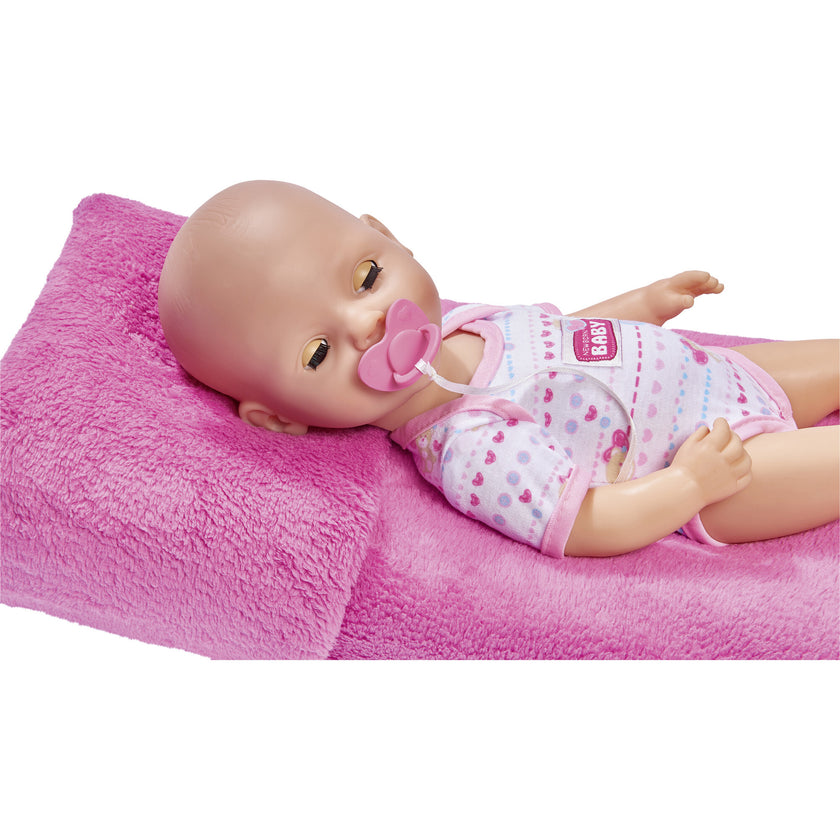 Newborn Baby: Drink & Wet - 7pc Pink - 15" Doll