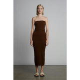 CARRIE TUBE SKIRT | ESPRESSO | EXCLUSIVE