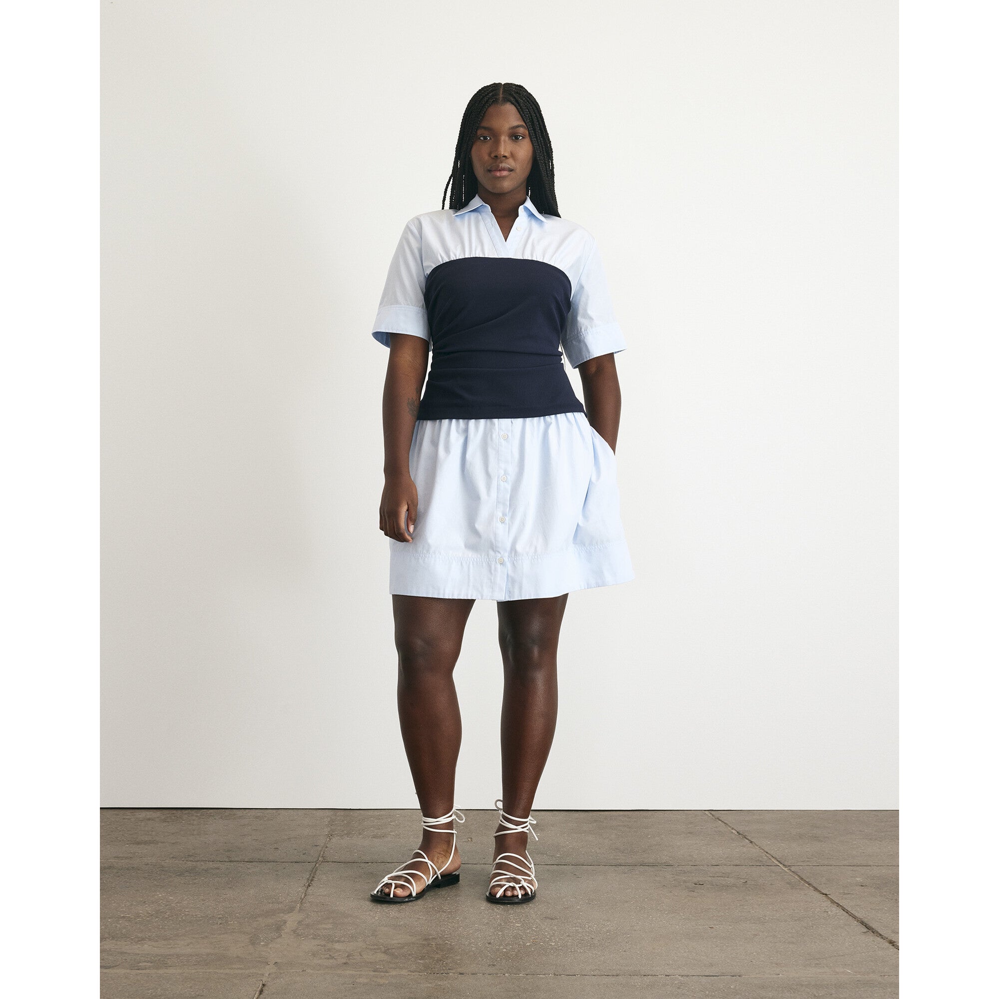 Leanne Dress, Blue