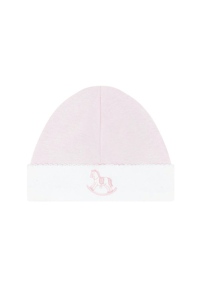 Pink Rocking Horse Embroidered Hat