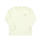 Cream Pajama Set in Organic Pima Cotton