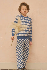 Flock of Sheep Jumper | Bluestone Blue