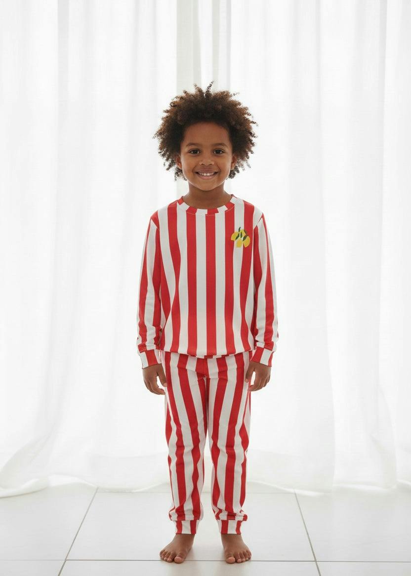 Lemonade Stripes Loungewear Set
