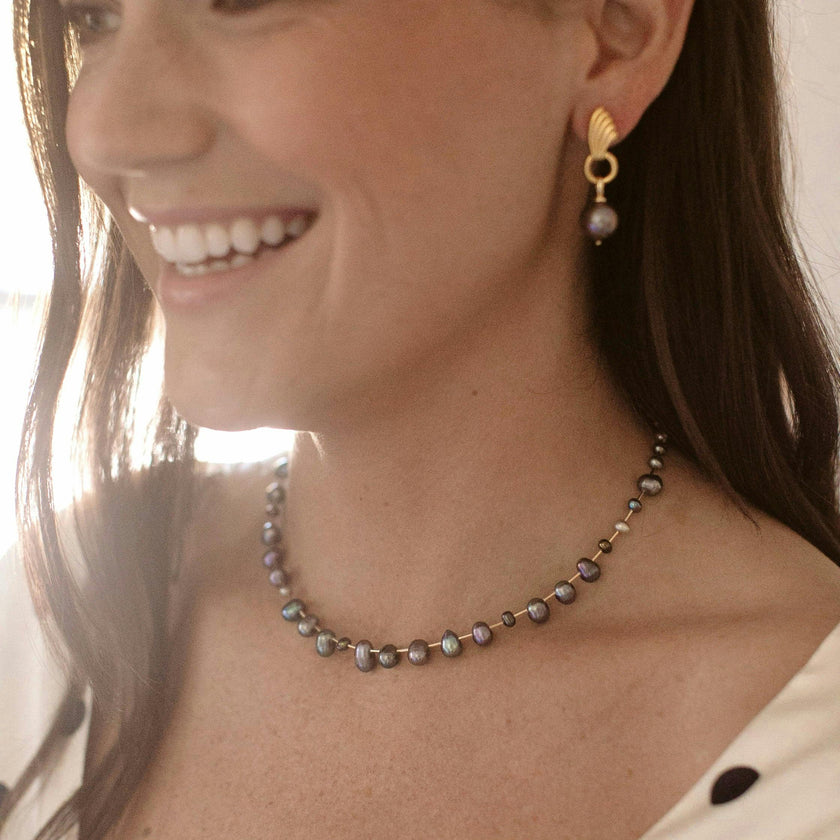 Golden Rod Necklace