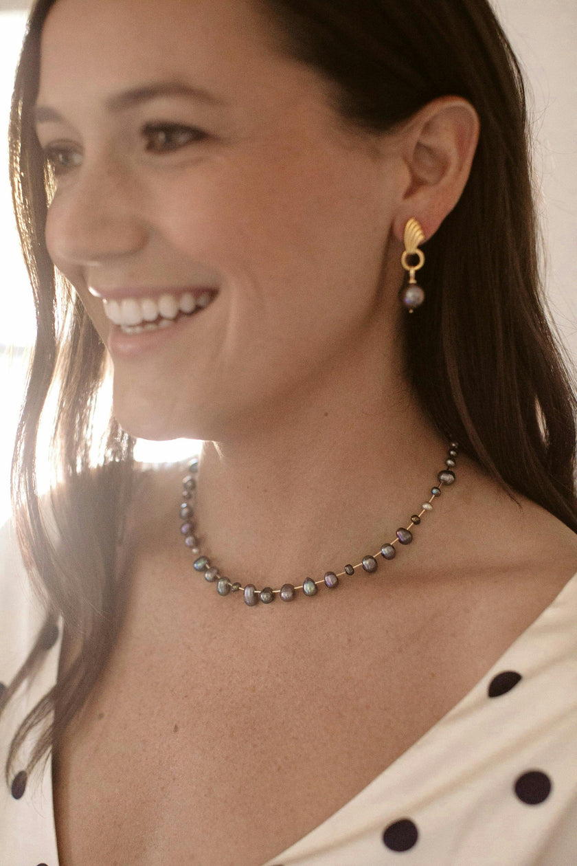Golden Rod Necklace
