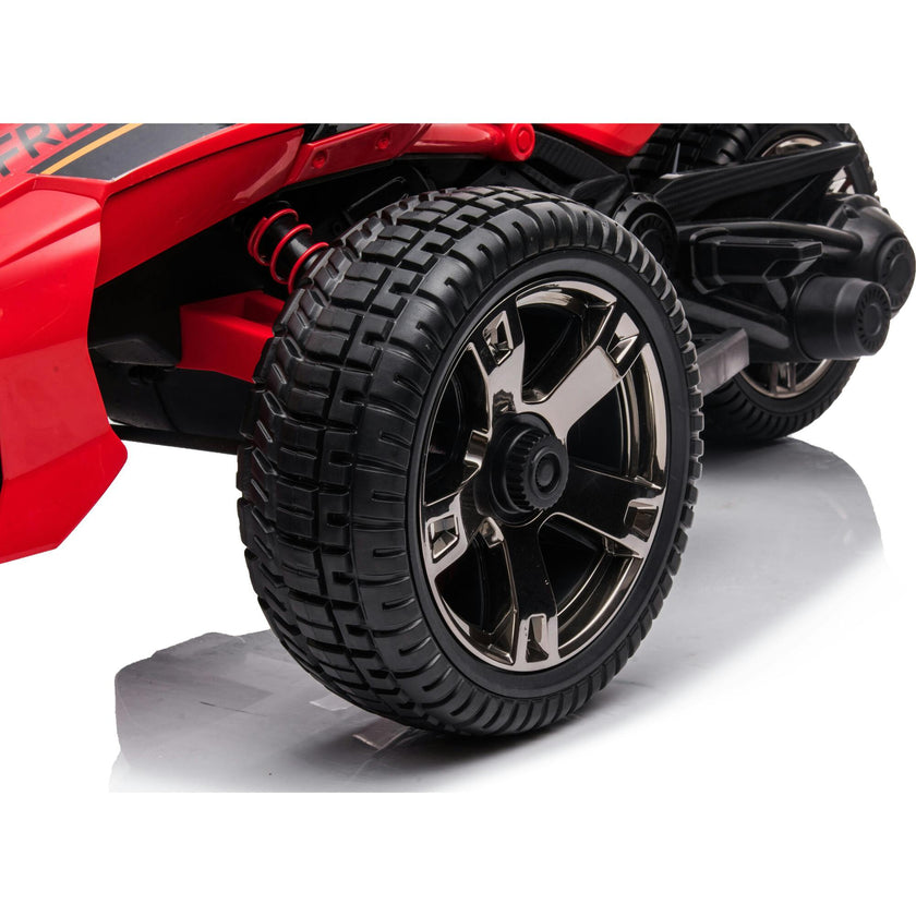 24V Freddo Spider 2 Seater Ride-On 3 Wheel Motorcycle