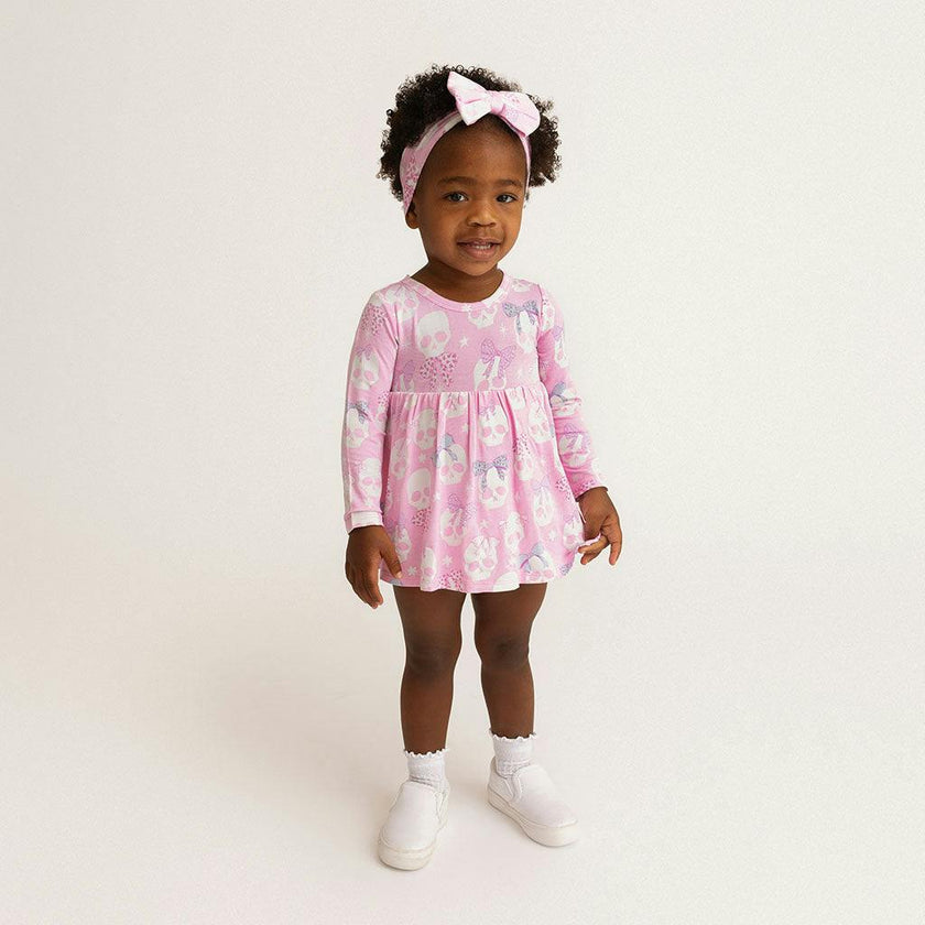 Ms. Kelly Bow Back Bodysuit Dress