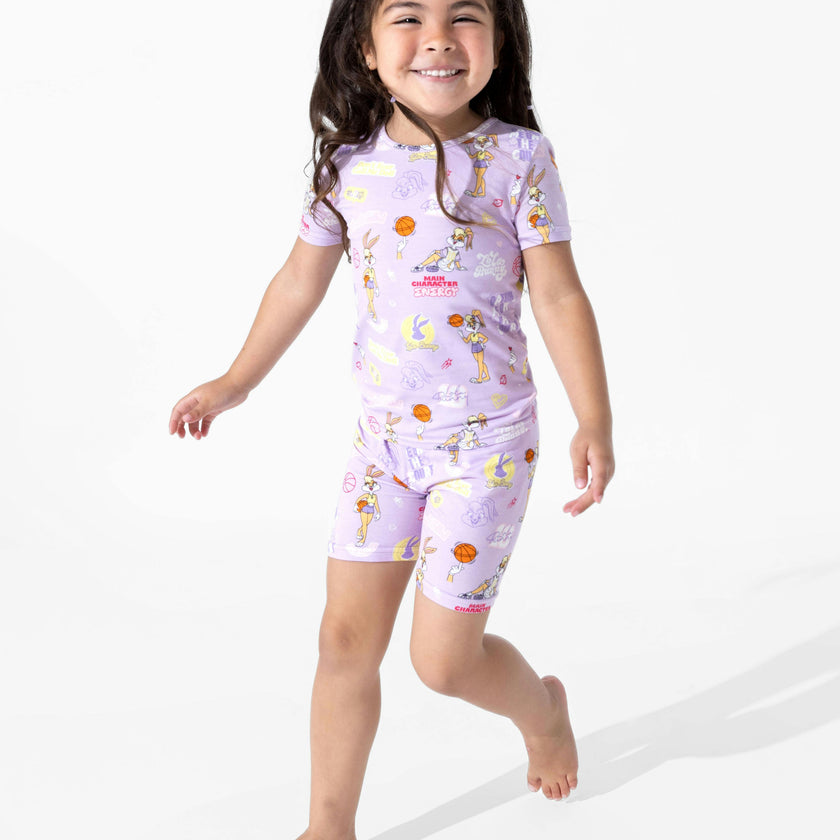 Lola Bunny Bamboo Kids Pajama Short Set