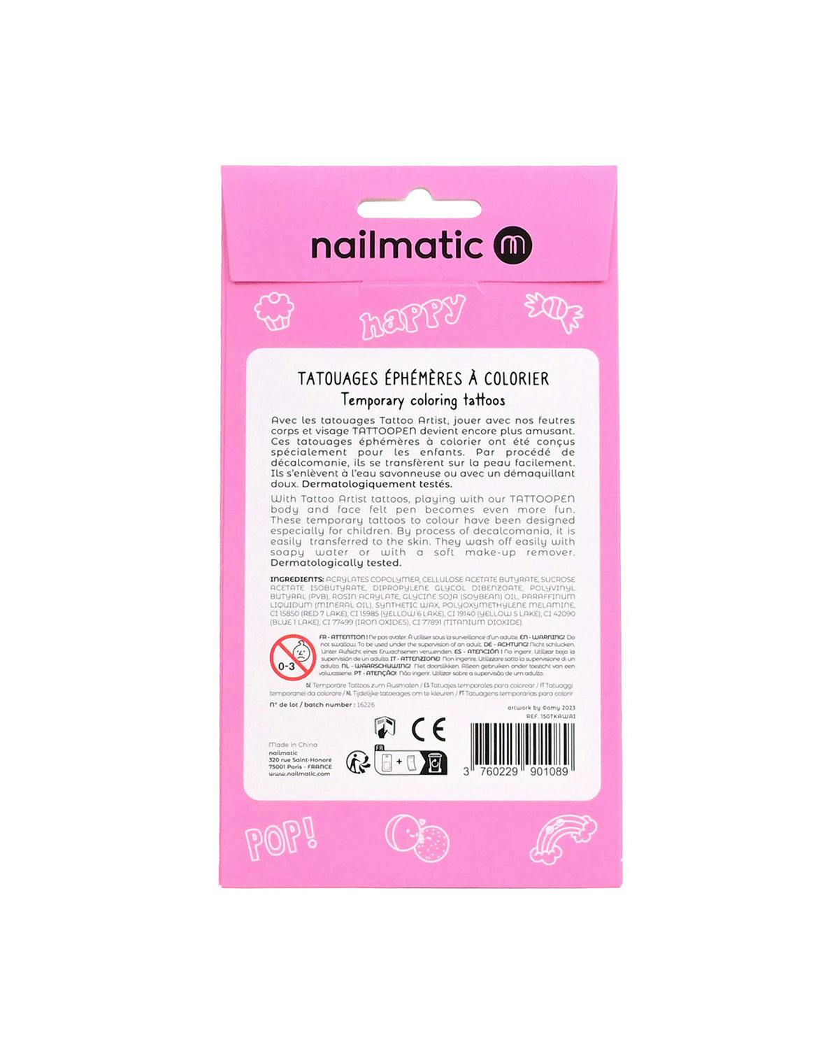 Tattoo Temporary for Kids KAWAI