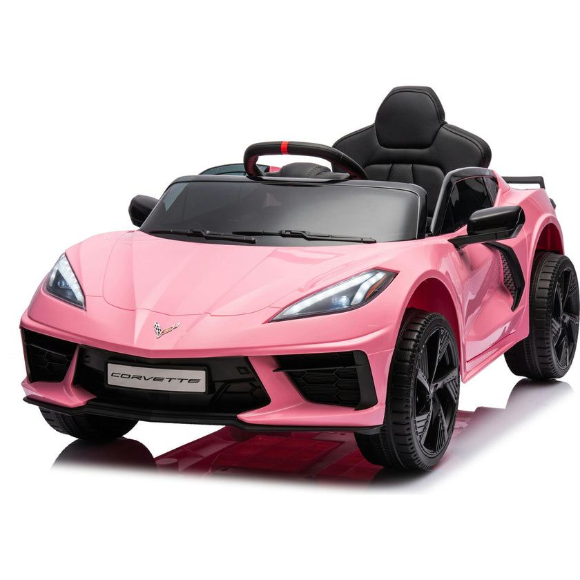 12V Chevrolet Corvette C8 1-Seater Kids Ride-On Car