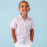Pastel Pincers Shirt in Short Sleeves