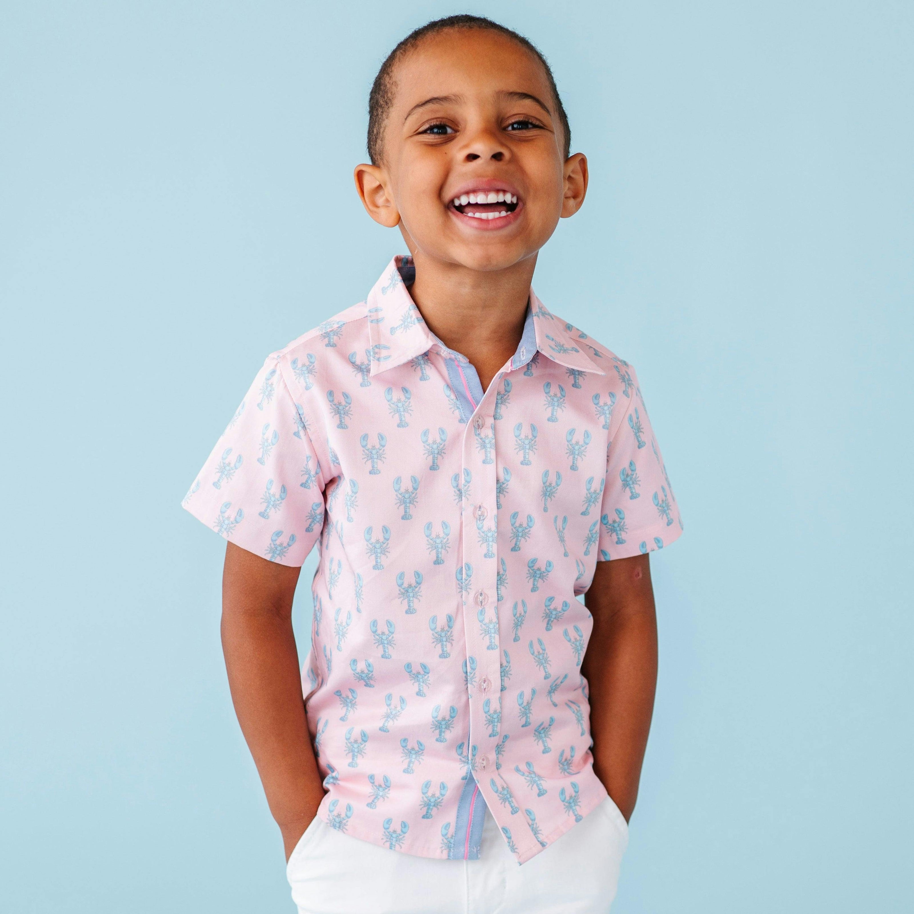 Pastel Pincers Shirt in Short Sleeves