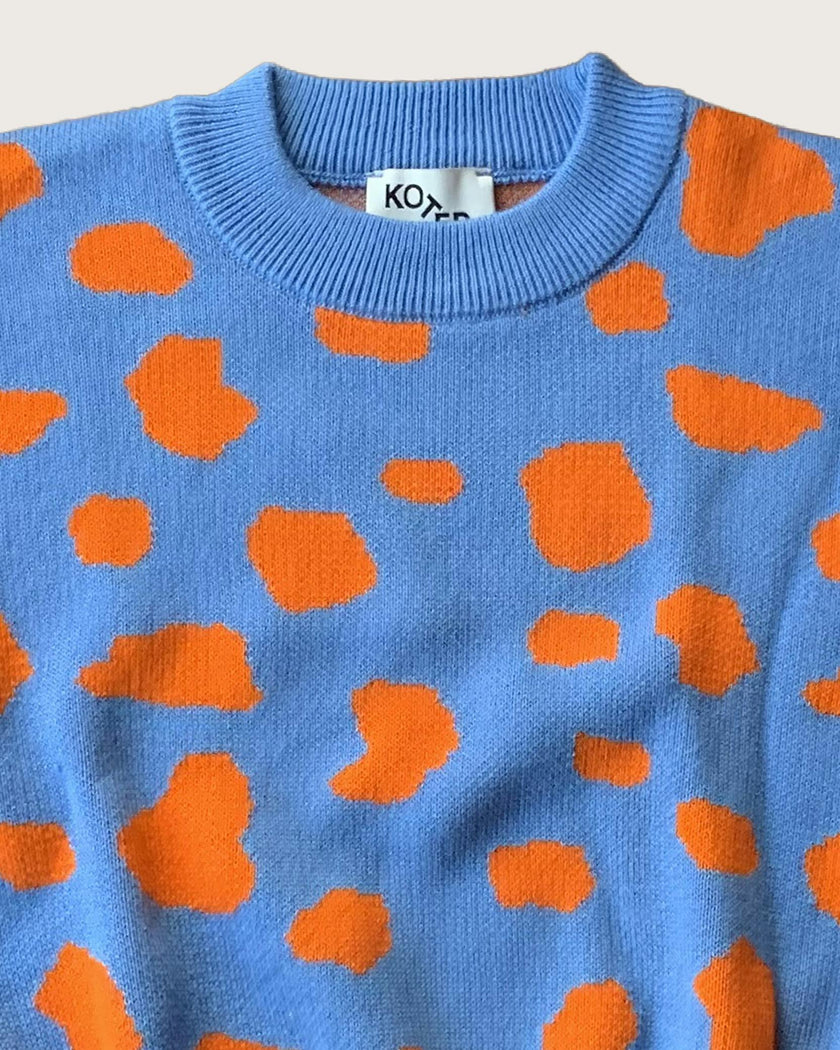 Fynn Organic Cotton Jacquard Jumper
