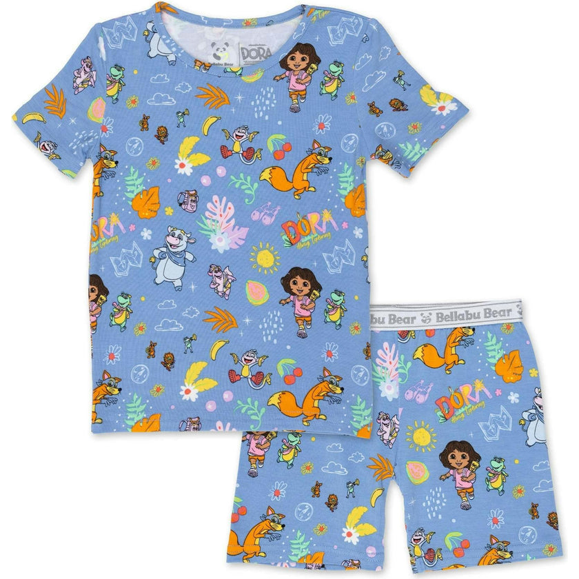 Dora: Fiesta Fun Bamboo Kids Pajama Short Set