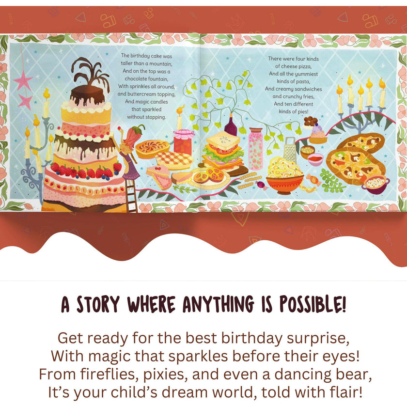 My Magical, Amazing, Fabulous Birthday Party (personalized Birthday Book)