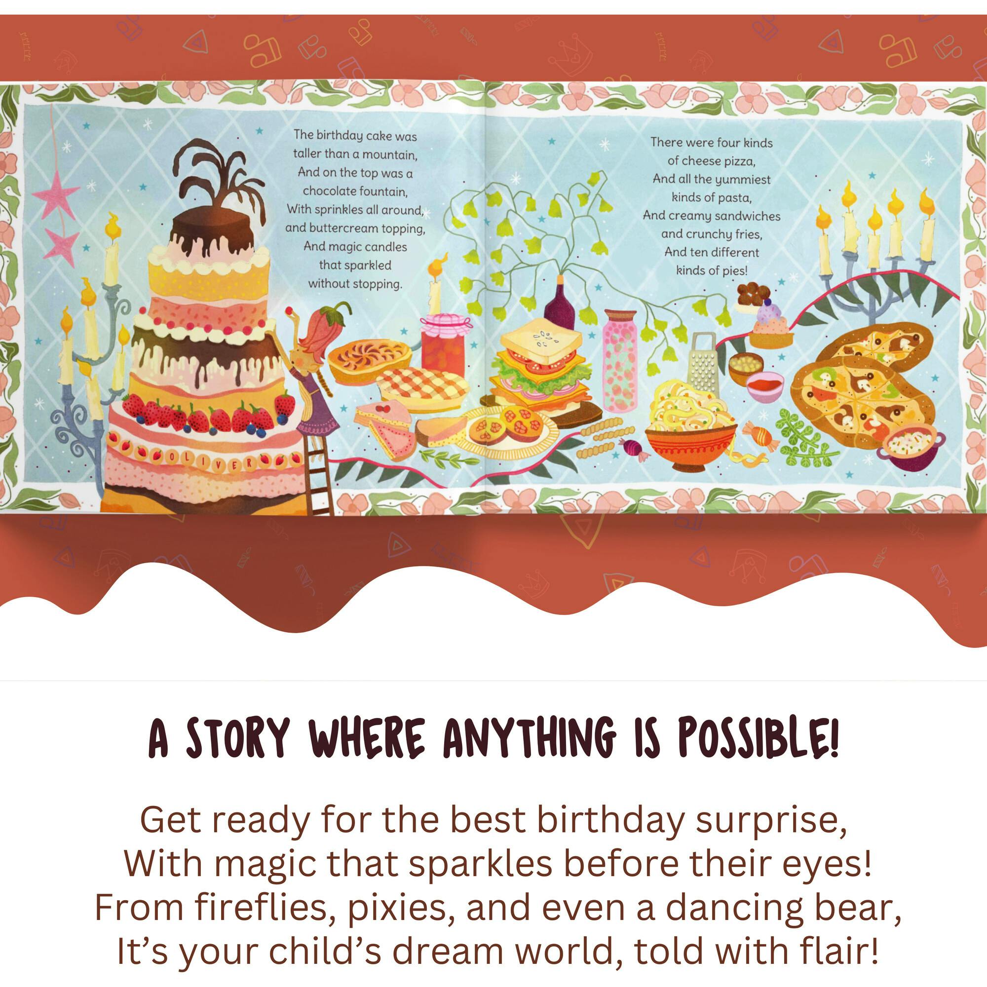 My Magical, Amazing, Fabulous Birthday Party (personalized Birthday Book)
