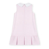 Stripe Pique Dress With Tulips