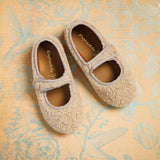 Shearling Mary Jane | Beige