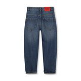 Blue Loose Fit Denim Pants