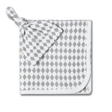 Organic Swaddle Blanket & Hat Set