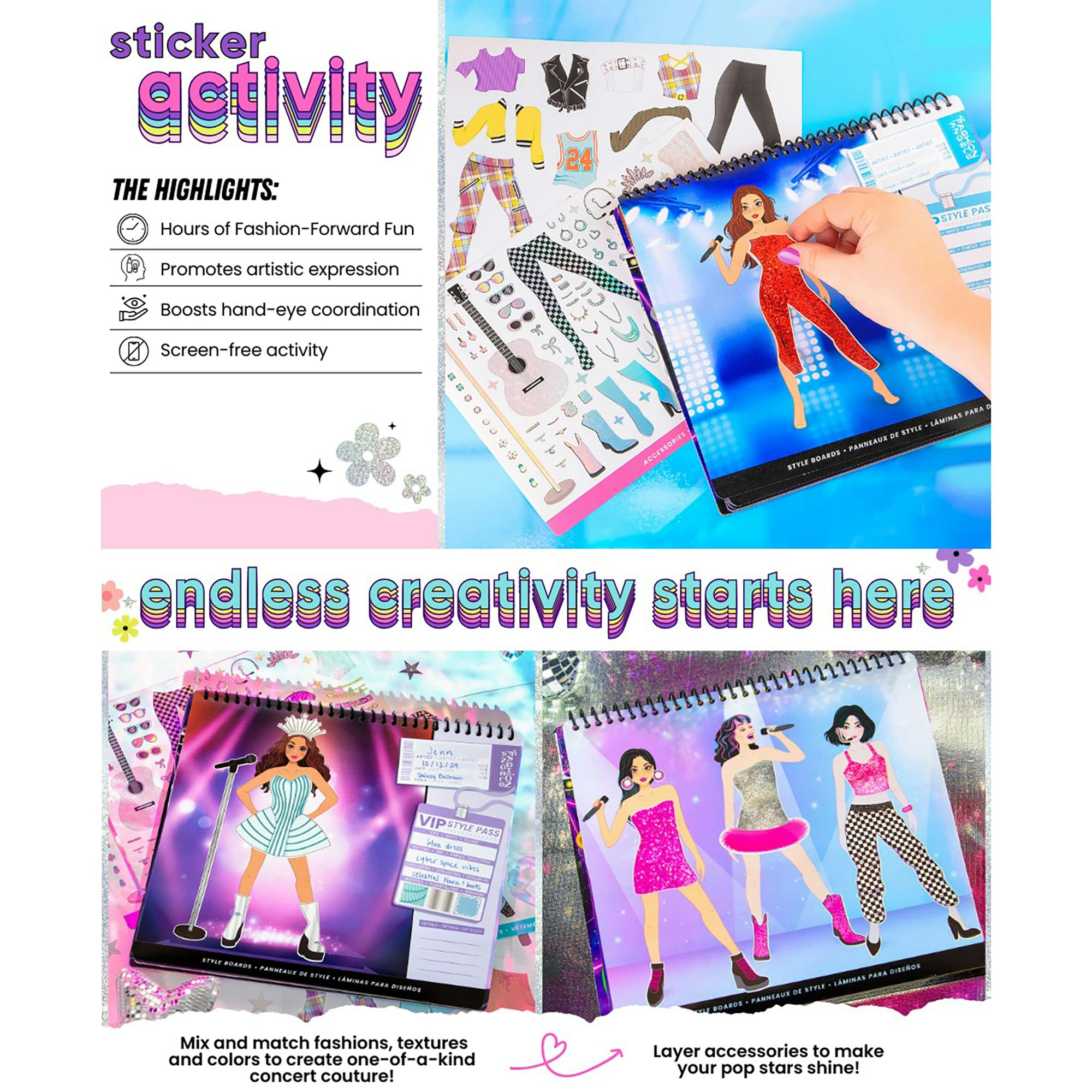 Sticker Stylist Fashion Set: Live in Concert